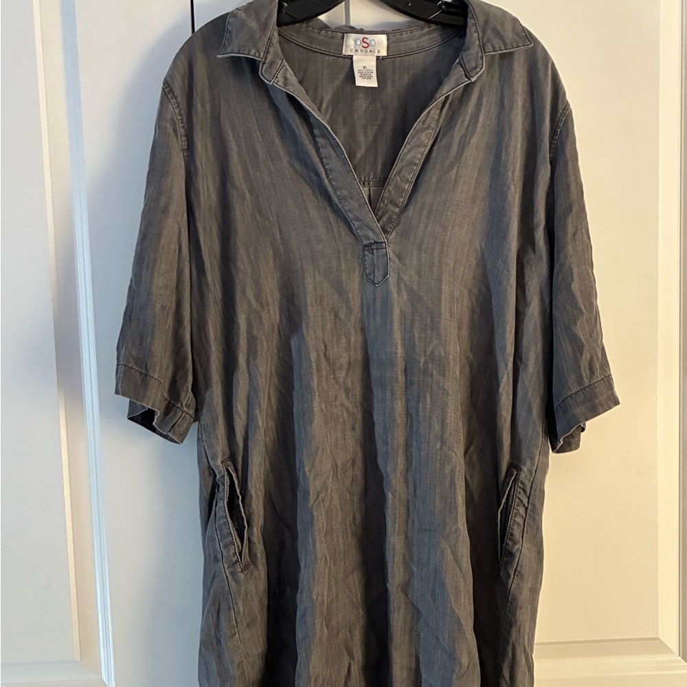 Casual Gray Women's Dress Size xl